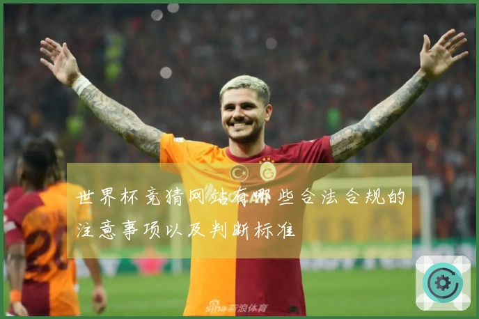 世界杯竞猜网站有哪些合法合规的注意事项以及判断标准